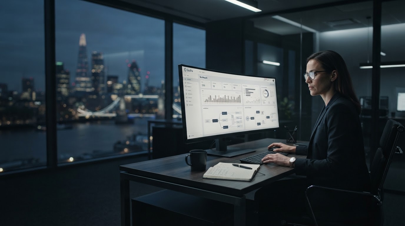 Shift 2U Codrix data analysis dashboard concept representing AI-driven investment decisions